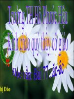 Bài giảng ăc- âc