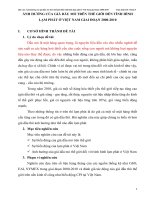 Ảnh hưởng của giá dầu mỏ trên thế giới đến tình hình lạm phát ở việt nam giai đoạn 2000 2010 