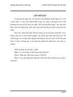 Bài tập nhóm quản trị chiến lược chiến lược khác biệt hóa và vị thế cạnh tranh 