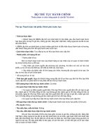 Tài liệu Thủ tục Thanh toán trái phiếu Chính phủ trước hạn ppt