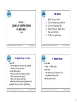 Tài liệu Chương 3: Quản lý người dùng và bảo mật pdf