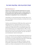 Tài liệu Suy thoái rừng luồng - nhìn từ góc độc kỹ thuật pptx