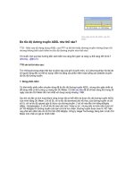 Tài liệu Đo tốc độ đường truyền ADSL như thế nào ppt