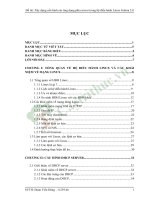 Đồ án xây dựng cấu hình các ứng dụng phía server trong hệ điều hành linux fedora 5 0 