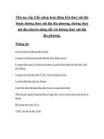 Tài liệu Thủ tục cấp Giấy phép hoạt động bến thuỷ nội địa thuộc đường thuỷ nội địa địa phương, đường thuỷ nội địa chuyên dùng nối với đường thuỷ nội địa địa phương. docx