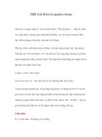 Tài liệu THỂ SAI BẢO (Causative form) pdf