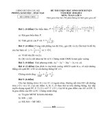 Gián án Đề thi học sinh giỏi Toán 9 NH 2010 - 2011