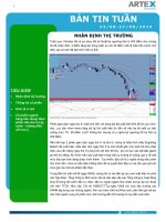 Tài liệu 1B N TIN TU N23/08-27/08/2010NH N Đ NH TH TRƯ NGTu n qua, VnIndex đã có s ph c h i k thu pdf