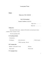 Tài liệu Gíao án tiếng Anh - Quyển 2 ppt