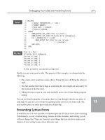 Tài liệu Teach Yourself PL/SQL in 21 Days- P9 doc