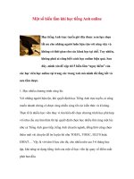 Tài liệu Một số hiểu lầm khi học tiếng Anh online ppt