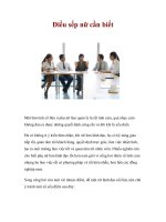 Tài liệu Điều sếp nữ cần biết pdf