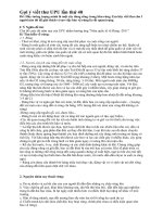 Tài liệu Gợi ý viết thư UPU quốc tế lần thứ 40