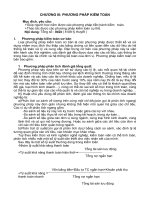 Tài liệu CHƯƠNG III: PHƯƠNG PHÁP KIỂM TOÁN ppt