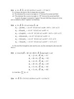 Tài liệu Physics exercises_solution: Chapter 22 docx