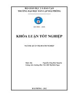 Phân tích tình hình tài chính và biện pháp nâng cao hiệu quả tài chính của công ty cổ phần xây dựng công trình giao thông và cơ giới 