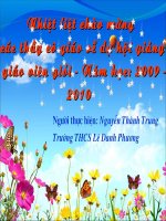 Tài liệu dịnh dang van bản