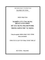 Nghiên cứu ứng dụng relevantcodes để xây dựng framework trong kiểm thử tự động 