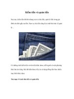 Tài liệu Kiếm tiền và quản tiền doc