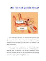 Tài liệu Chữa viêm thanh quản cấp, thuốc gì? pdf