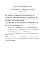 HƯỚNG DẪN CÀI ĐẶT PHẦN MỀM MÔ PHỎNG Simploer V8.0