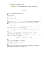 Tài liệu thi học sinh giỏi 12 pdf