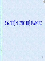 TIỆN CNC HỆ FANUC