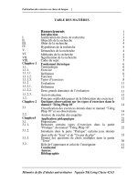 Fabrication des exercices en classe de langue 