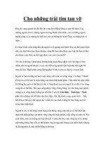 Tài liệu Nghệ thuật sống