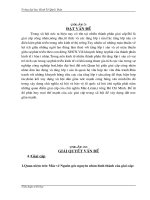 Tư tưởng hồ chí minh trong mối quan hệ giữa giai cấp và dân tộc 