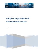 Tài liệu Sample Campus Network  pdf