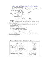 Tài liệu TÍNH TOÁN NHIỆT Chương 6a doc