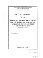 Nghiên cứu tiếp thu công nghệ thiết kế chế tạo một số loại thiết bị điện tử dân dụng và chuyên dụng chất lượng cao 