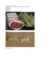 Tự làm mỳ xào bò cực ngon 