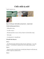 Tài liệu Chiếc nhẫn lạ mắt! docx