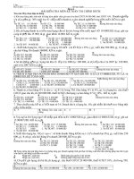 BÀI KIỂM TRA MÔN KẾ TOÁN TÀI CHÍNH DNTM