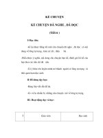 Tài liệu KỂ CHUYỆN - KỂ CHUYỆN ĐÃ NGHE , ĐÃ ĐỌC (Tiết 6 ) pptx