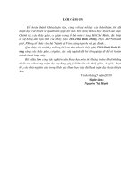 Vận dụng tư tưởng hồ chí minh trong việc phát huy vai trò của cán bộ nữ ở thành phố vinh hiện nay 