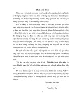 Thiết kế truyền động điện và trang bị điện trạm khí nén có nhiều máy nén khí với mức độ tự động hóa cao 