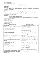 Gián án giáo án toán tự chọn 12