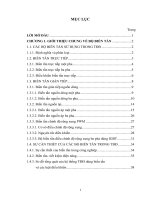 TÍNH TOÁN, THIẾT kế và mô PHỎNG 