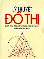 lý thuyết đồ thị ngành tin học 