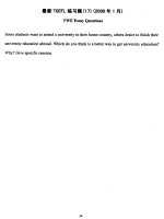 Tài liệu TÀI LIỆU LUYỆN THI TOEFL 01/ 2000 ppt