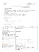 Gián án ng van 9 .tuan 21 theo chuẩn ktkn(3 cot)