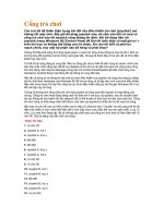 Lỗi cổng trò chơi (joystick) 