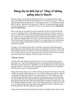 Tài liệu Đứng lên từ thất bại ư? Thực tế không giống như lý thuyết ppt