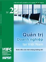 Quản trị doanh nghiệp tại việt nam 