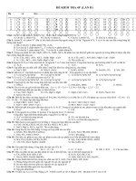 Tài liệu Đề thi môn hóa học lớp 10 - Đề số 7 docx