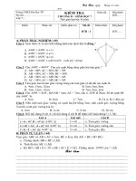Gián án KIEM TRA H.HỌC 7 CHUONG II