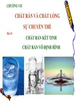 Chất rắn kết tinh